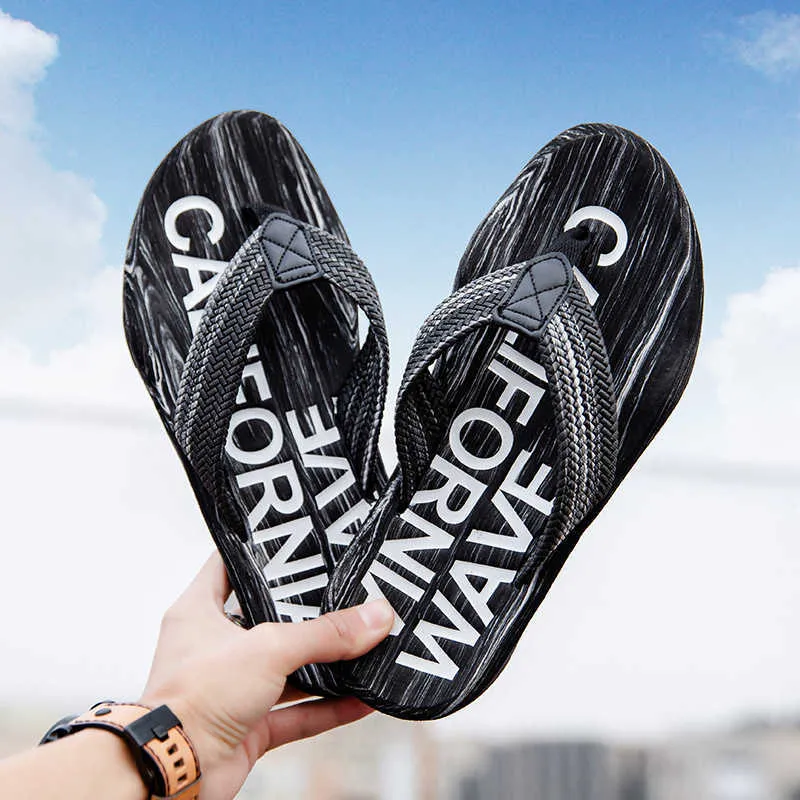 HBP Non-Brand Men EVA Flip-flops New Summer Outdoor Mens Massage Slippers Beach Sandals Casual Shoes