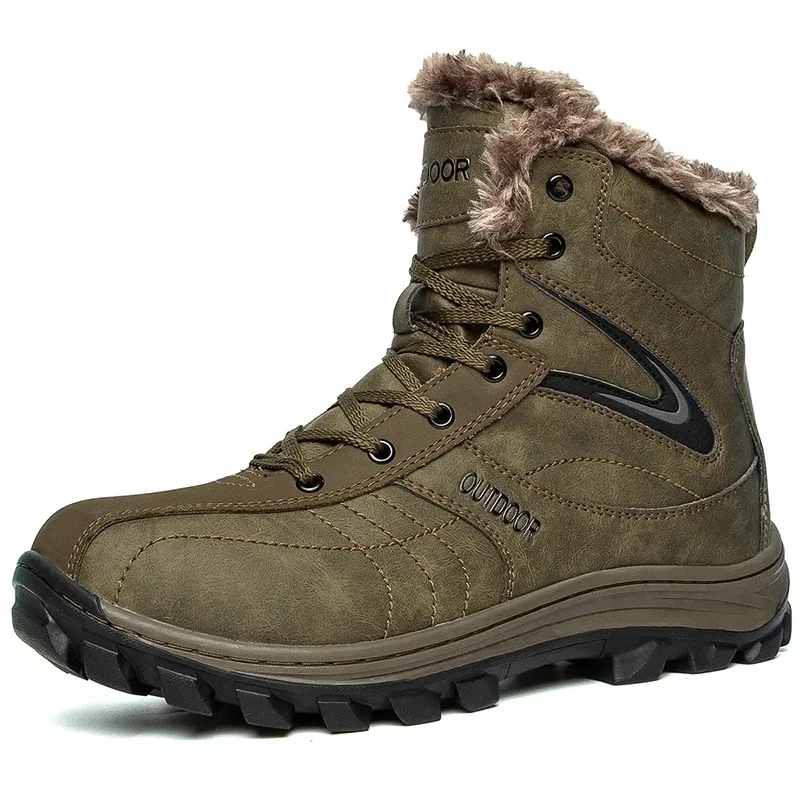 Scarpe inverno nuovi stivali da neve in velluto maschile scarpe sportive per esterni scarpe da alpinismo scarpe da cotone casual 4048 4048