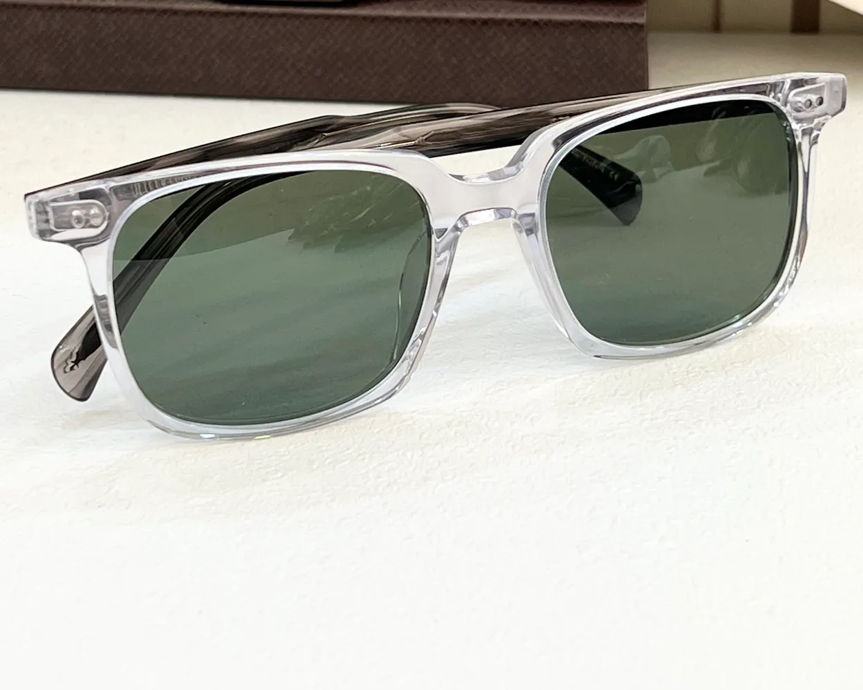 Kwadratowe okulary przeciwsłoneczne kryształowe zielone soczewki mężczyźni letnie słoneczki gafas de sol projektant okularów przeciwsłonecznych Occhialia da sole uv400 ochron