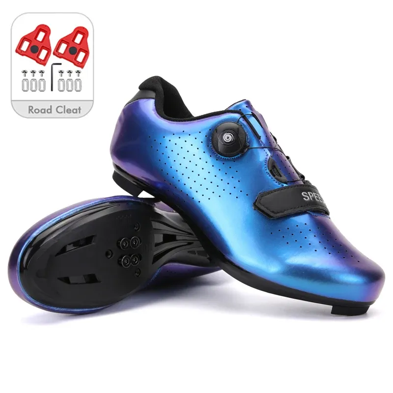 Footwear Cycling Sneaker Mtb Men SelfLocking Cleats Racing Road Bike Shoes Speed Flat Sneakers Women Bicycle SPD Mountain Cycling Shoes