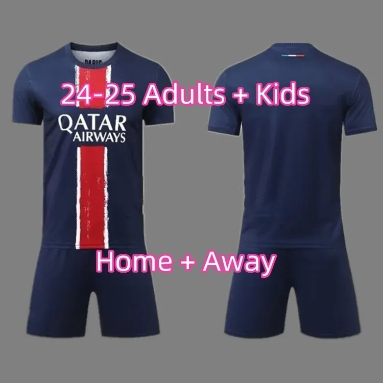 Paris Saint Kylian Mbappe 24 25 GERMAIN SOCCER JERSEY CARLOS SOLER NUNO Mendes Gianluigi Donnarumma Manuel Ugarte Danilo Pereira Marquinhos Kit Kit Domowy