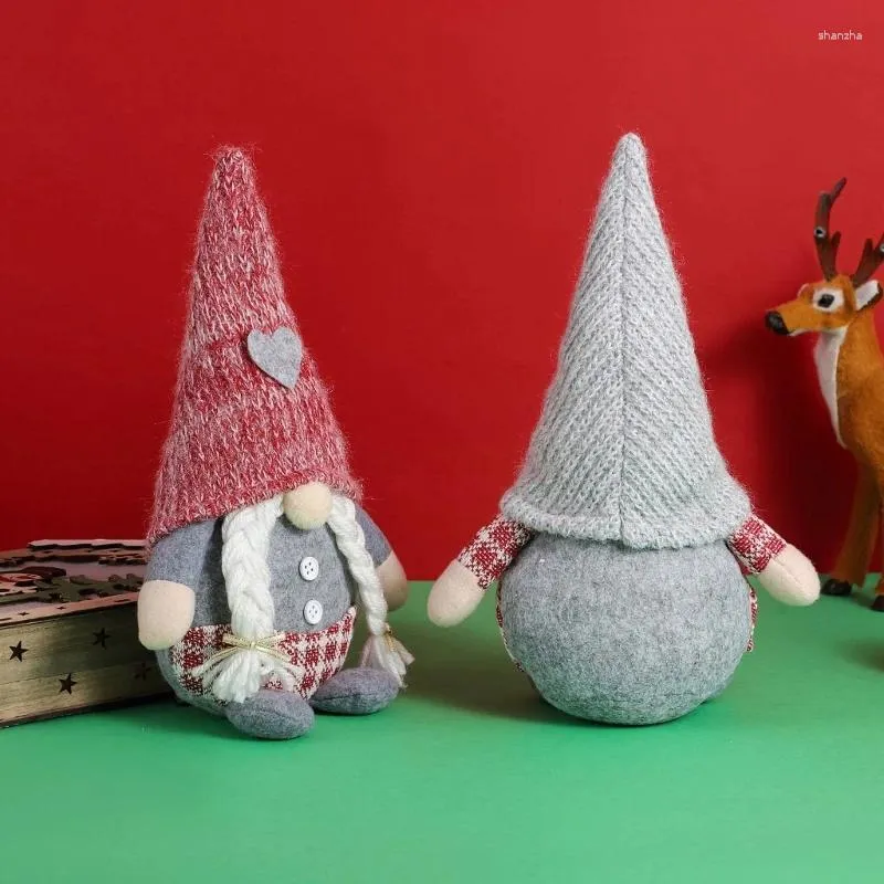 Décoration de fête Gnomes de printemps avec cœur, Figurines Tomtes scandinaves et suédoises, jardin et ferme, livraison directe