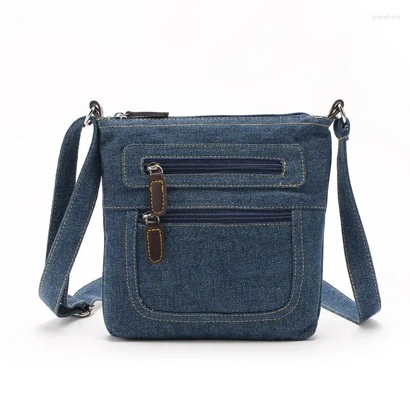 Bag 2024 Små lyxhandväskor Kvinnor Designer Ladies Handväskor Big Purses Jean Denim Tote Shoulder Crossbody Messenger