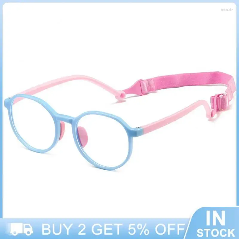 Lunettes de soleil unisexes, protection des yeux, plaquettes nasales confortables en silicone, lunettes TR pour enfants, Protection contre la lumière bleue, Design tendance, ergonomique et élégant