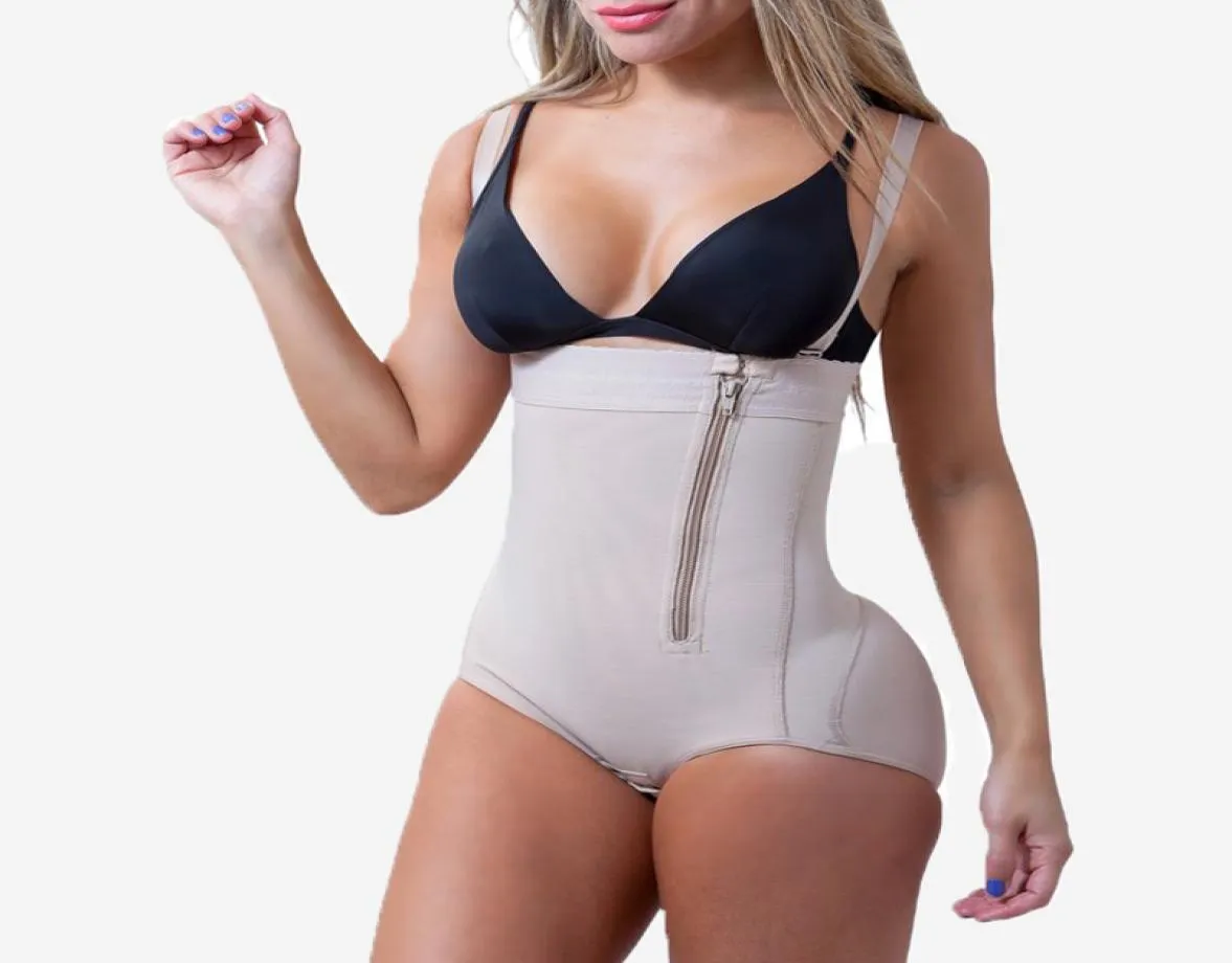 Grande taille Latex Women039s Body Shaper sous-vêtements amincissants Post liposuccion ceinture Clip Body taille Shaper réductoras Shapewea5263845