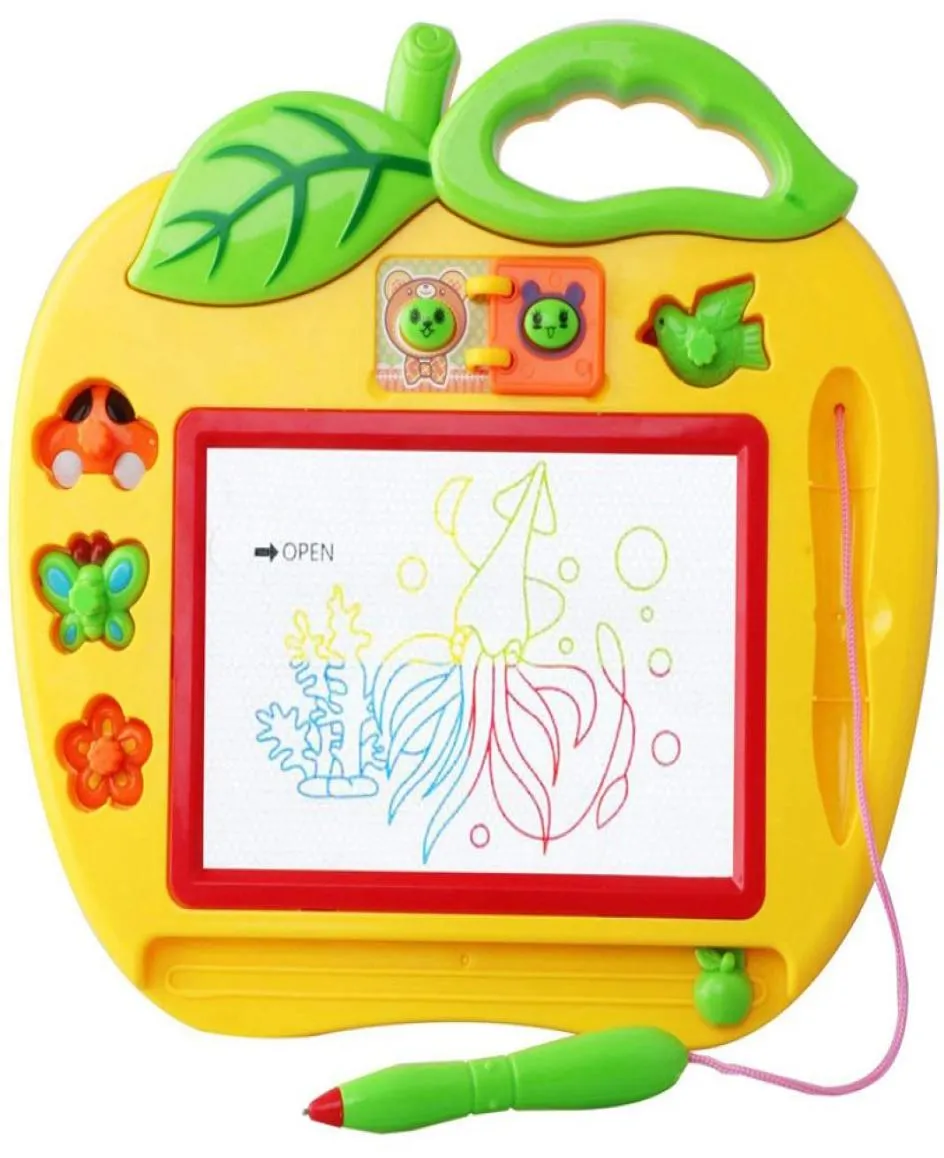 Color Magnetic Drawing Board Toys Kindergarten Baby Enlightenment Magnetism Tablet Chicken Tracks Bablocvid Magnetic Drawings Boar4271130