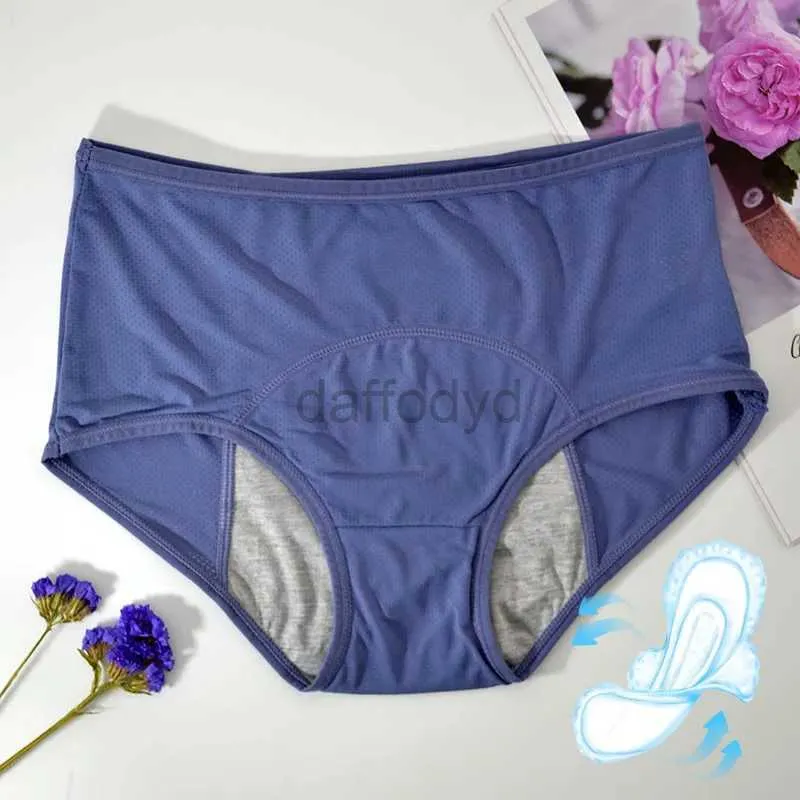 Damenhöschen, Damenhöschen, Unterwäsche, auslaufsicher, atmungsaktiv, Menstruationshosen, große Größe, wasserdicht, hohe Taille, Mesh-Shorts, Packung mit sexy Dessous 240319