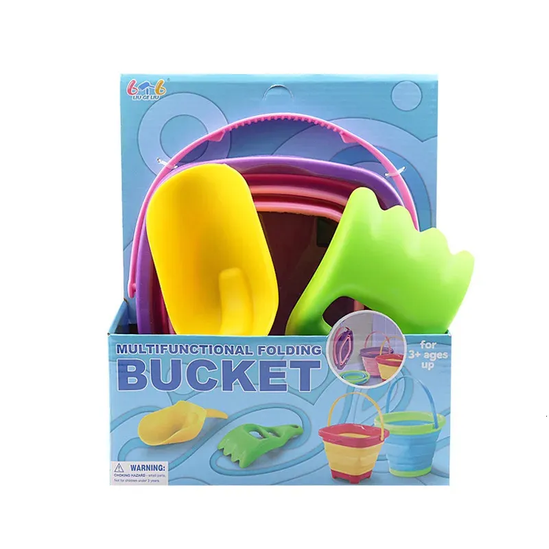 Gosknor Ensemble De 6 Jouets De Plage Pour Enfants, Seau