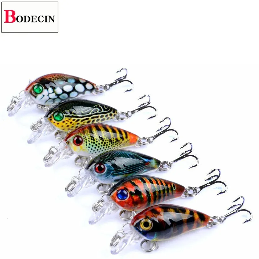 Leurre de pêche à manivelleCrankbaits Jerkbait carpetruiteleurre de surface Swimbait durartificielfaux appâts Wobblers pour poisson à la traîne 240313