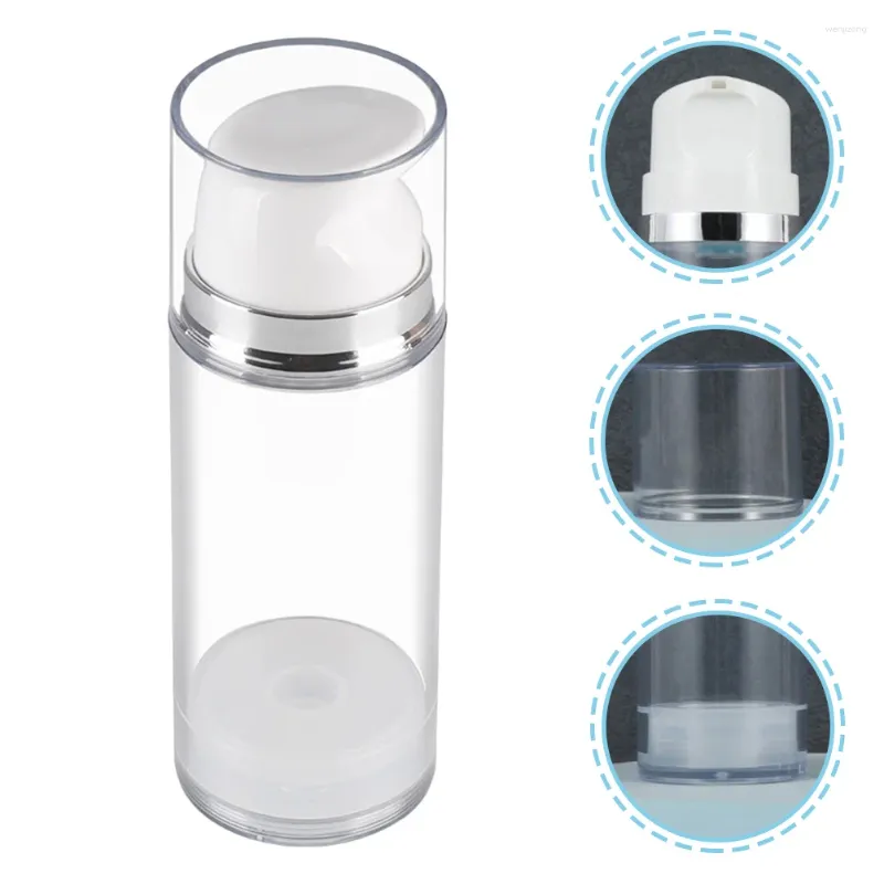 Storage Bottles 2 Pcs Squeeze Lotion Bottle Cream Sub Hand Soap Dispenser Refillable Travel Containers Cosmetics Skin Care Products