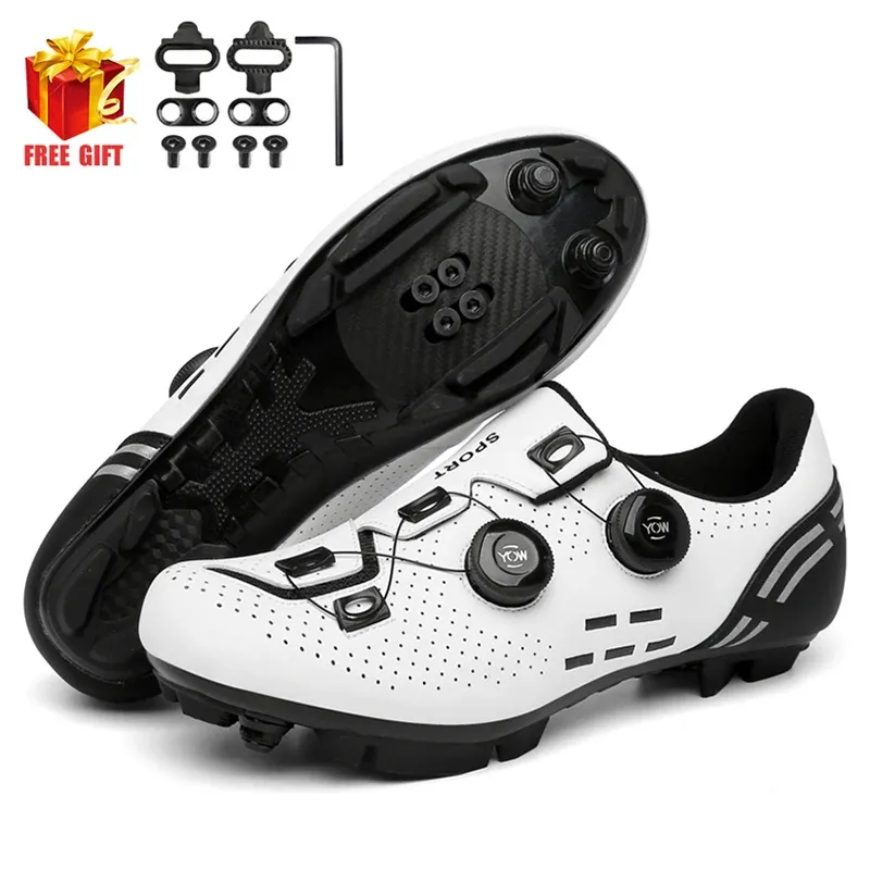 Chaussures 2023 Chaussures cyclables baskets de vélo Mtb Cleat Nonslip Men's Mountain Verwing Shoes Shoes Bicycle Spd Road Footwear Speed