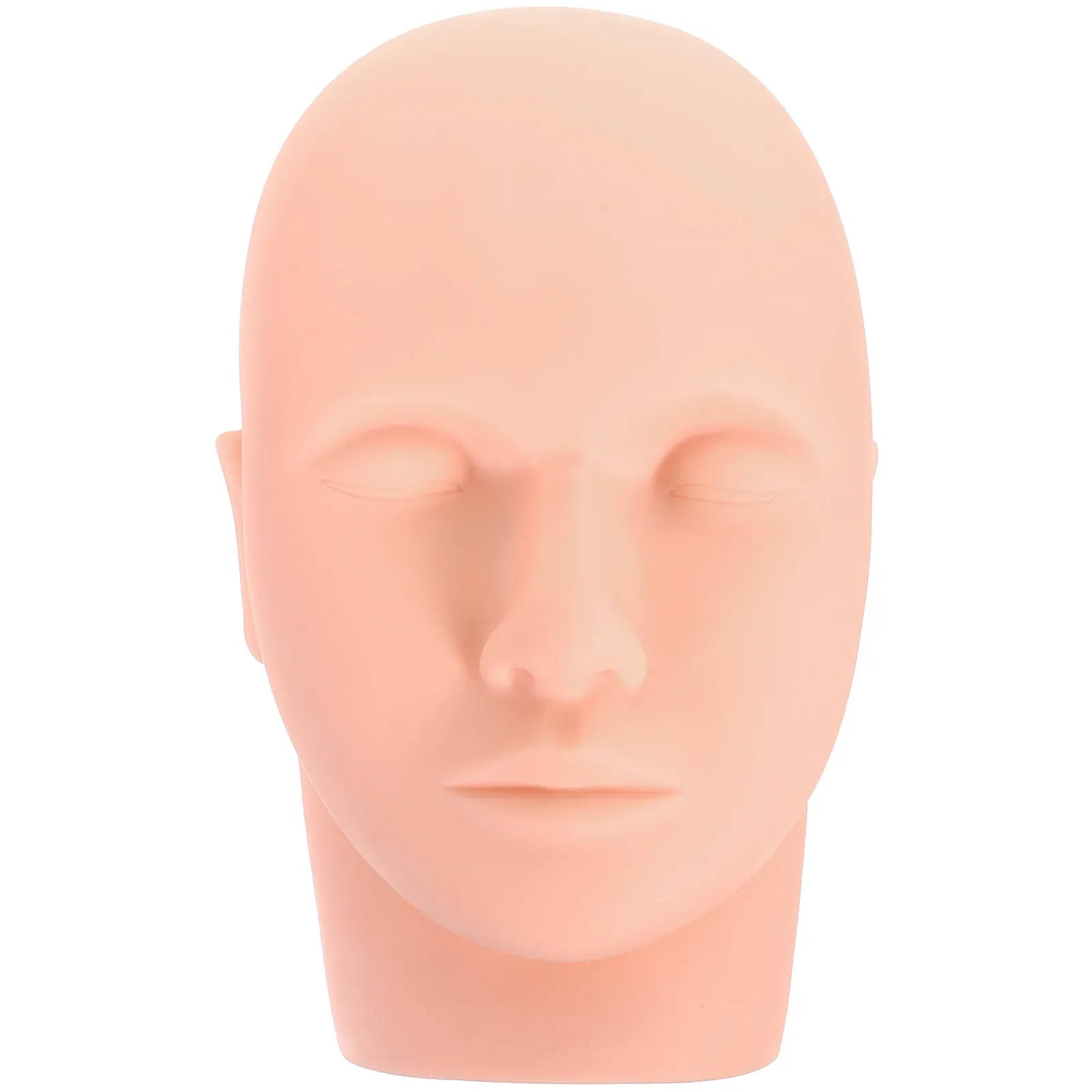 Ögonfransar huvudmodell mannequin smink öva ögonfransförlängning ansiktsförlängningar mannedockin
