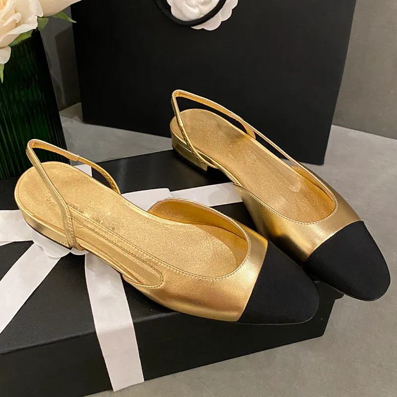 Kadınlar tıknaz topuklu sandallar Slingbacks elbise ayakkabıları tasarımcı slip üzerinde cowhide slaytlar grograin tüvit katırlar pembe altın siyah açık eğlence ayakkabı toz torbaları