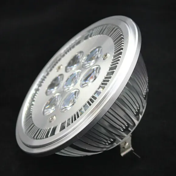 ضوء الانخفاض جودة AR111 7W LED بقعة الضوء 85265V 12V AR111 LED SPOT LAMP GU5.3 LED 7W شحن مجاني