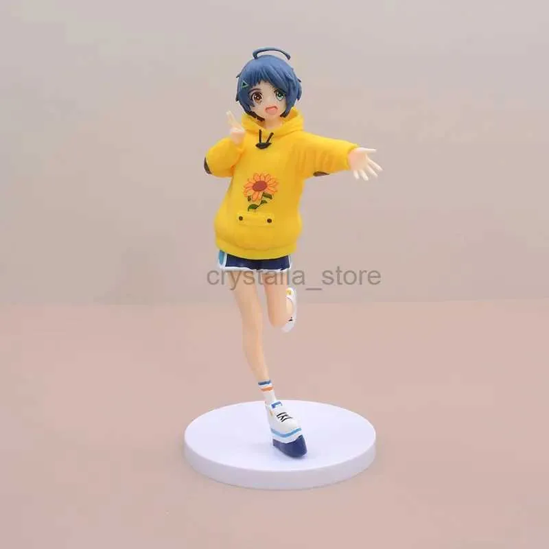 Anime Manga Neiru Aonuma Kawai Rika Ohto Ai swetry w stylu Casual e altri sportowa dziewczca figurine Anime zestawy garaowe zabawki z PVC dekoracji samochodu 240319