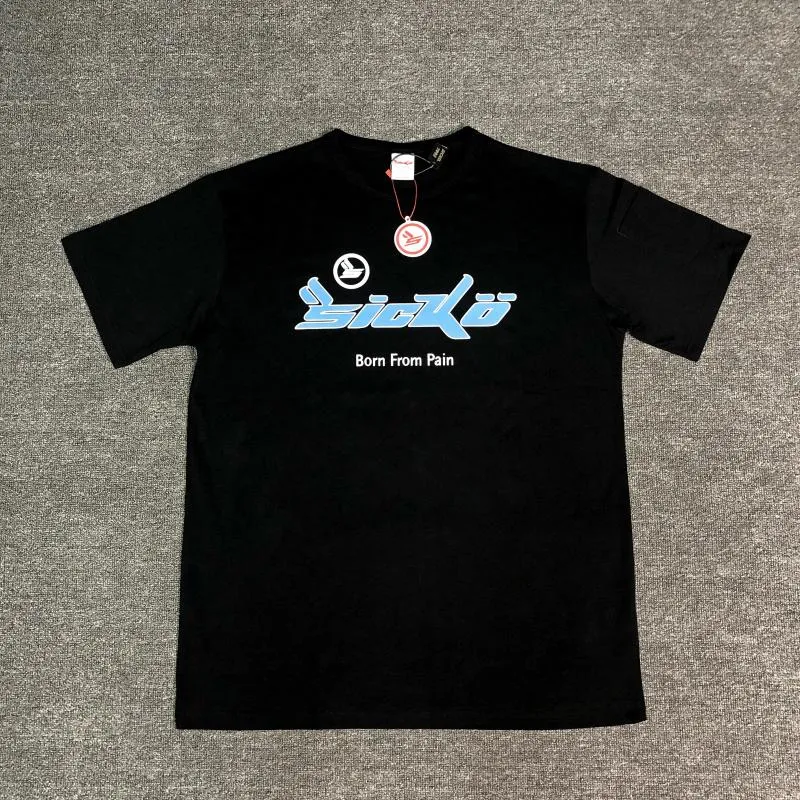 Camisetas para hombre 2024 Sicko Blue From Pain IAN CONNOR camiseta Hip Hop Skateboard Street camisetas de algodón camiseta Top Kenye # R027