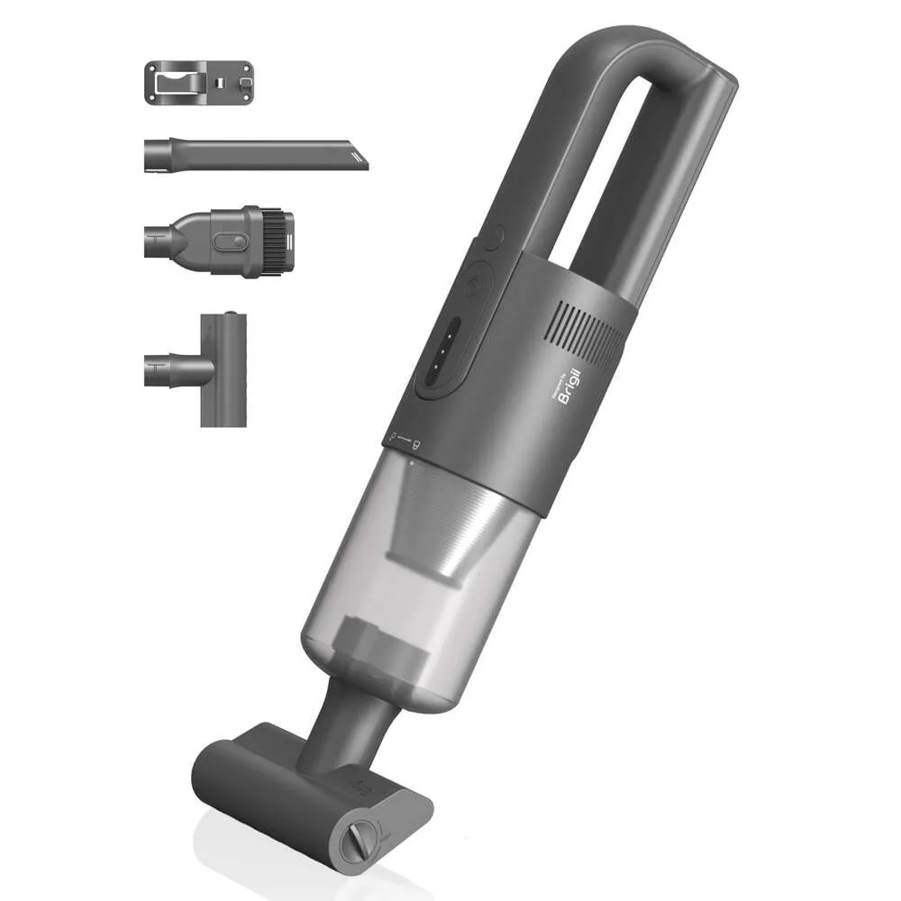 Brigii huisdier anti-wirwar haartool, draadloze trapzuiger, 14kpa handstofzuiger met BORSTELLOZE gelijkstroommotor, drievoudig luchtfiltratiesysteem, USB-C oplaadbaar