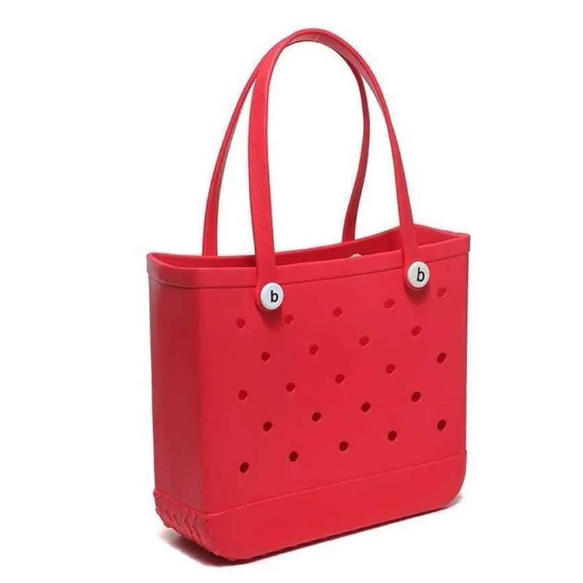 Bolsos de hombro elegantes Dongdong Beach Storage Bag Bolso Impreso Eva Canasta al aire libre Pet 240311