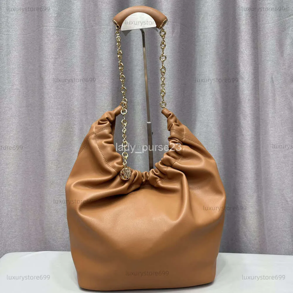 Nouveau Shopping Designer Gold Single Sac Grand Espagne Femmes Mode Squeeze Chaîne Totes Épaule Lune Sacs En Cuir Fille Capacité 2023 Sacs à main2