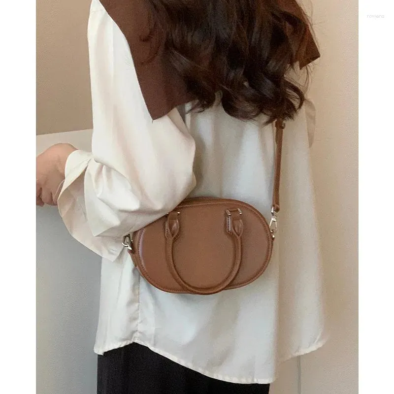 Totes Fashion Exquisite Korea Commuter Women Bag Solid Simple Zipper Design Small Handbag All-match Temperament Crossbody