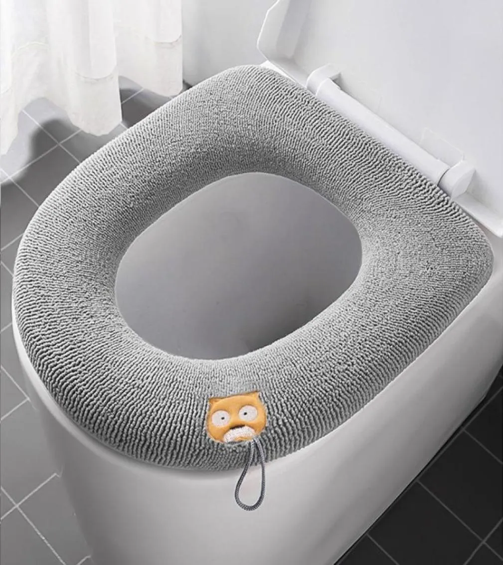 Housses de siège de toilette, coussin chauffant épais, Portable, doublure d'hiver, quatre saisons, universelle, imperméable, lavable, 5261753