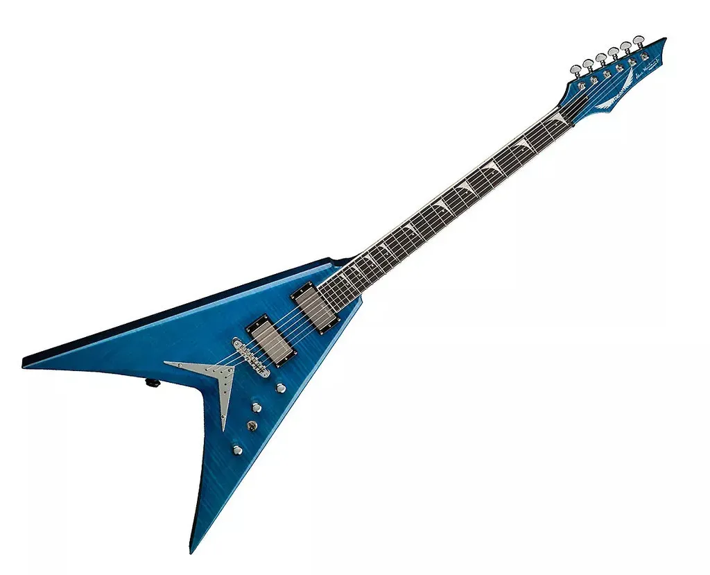 Guitare électrique à 6 cordes, corps bleu, avec touche en palissandre, aucun matériel, fournit un Service personnalisé
