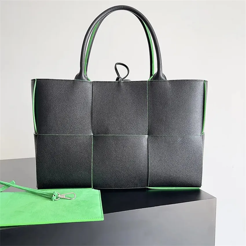 10a Top Kwaliteit Designer Medium Tote 36,5 cm Lady Composite Bag Echte lederen handtas met doos B101VC1