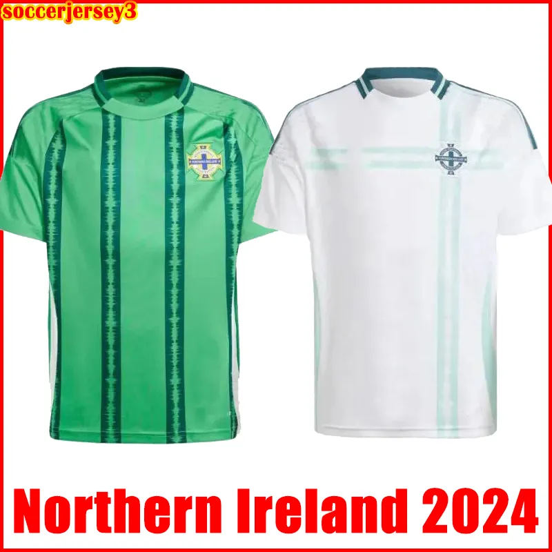 2024 Irlanda del Nord maglia da calcio da uomo set kit per bambini uniforme 2025 DIVAS CHARLES EVANS 24 25 maglia da calcio CHARLES BALLARD HOME AWAY