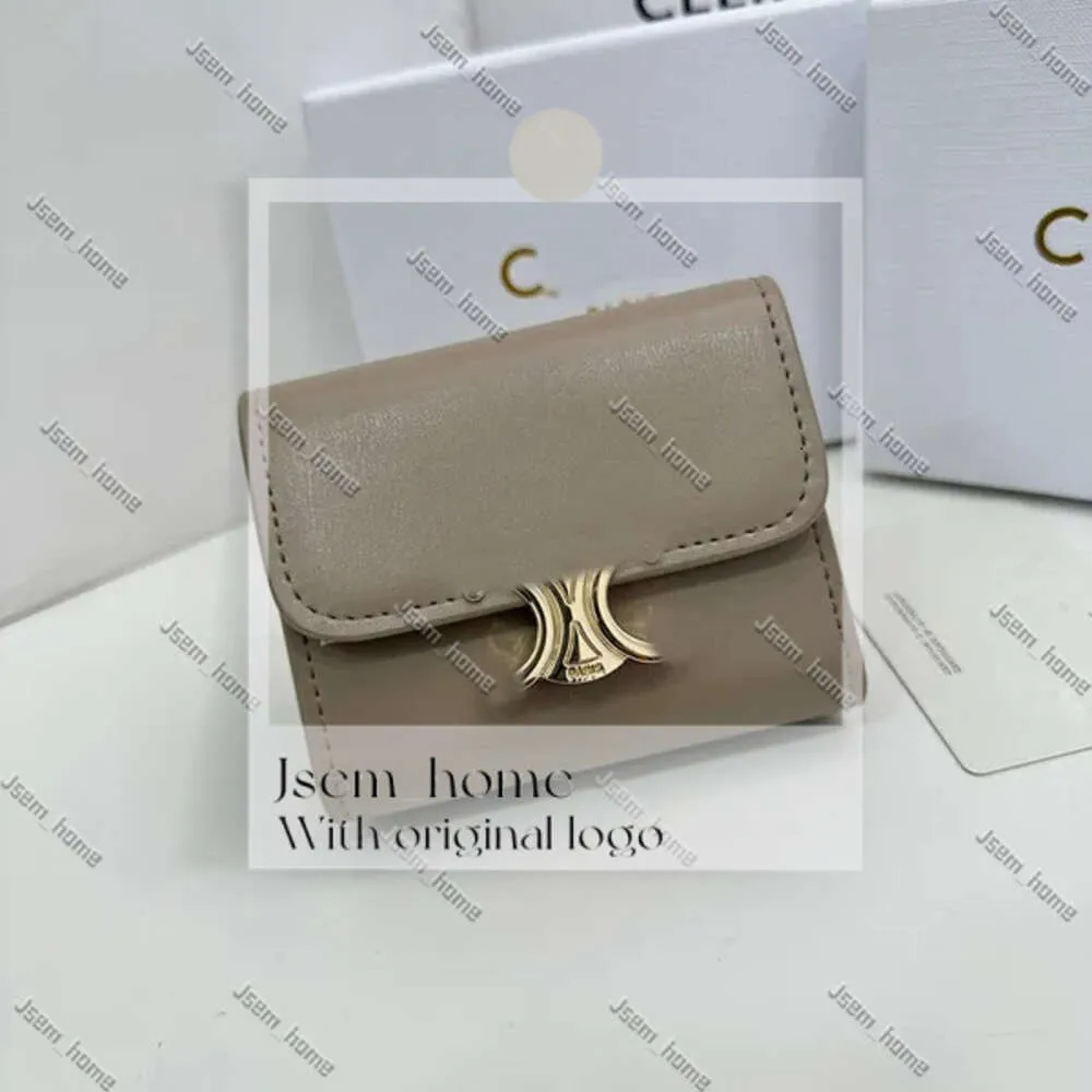 Fashion Celinly Bags Wallet Designer Leather Ce Wallets Luxury Card Holder Purse Bags Two-in-one Gold Hardware Women of Zippy Coin Purses Celiene Bag 962