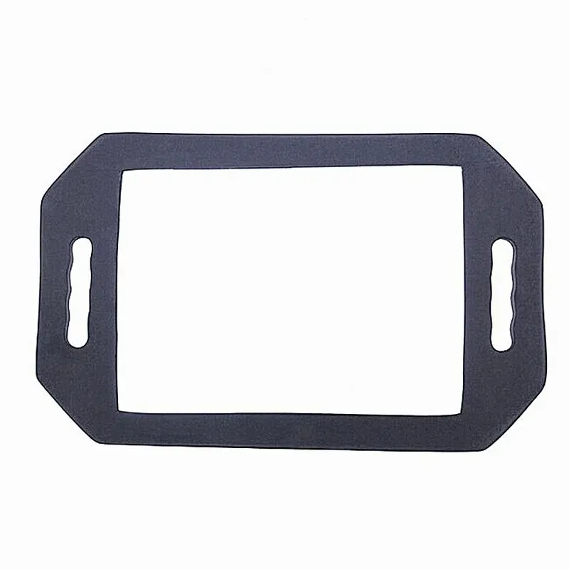 1st Hair Salon Mirror With Foam Around Black Shop frisörande sminkspegel Sponge Protection Home Supplies