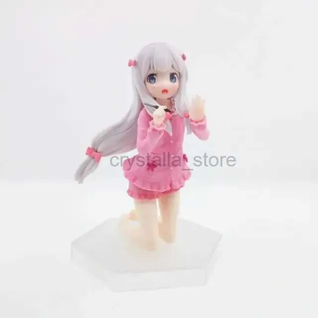 Anime Manga Figurka nauczyciela Masamune Izumi Sagiri adna dziewczyna modele komiksw w garau zabawki z PVC do dekoracji samochodu prezenty dla dzieci 240319