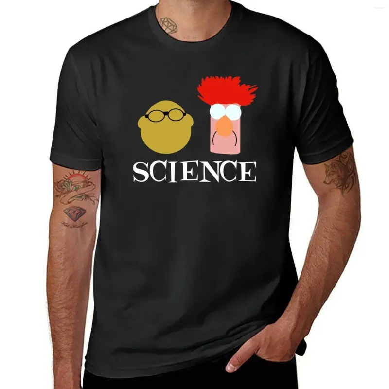 Men's Polos Science T-Shirt Cute Clothes Blanks Tops Quick-drying Mens Tall T Shirts