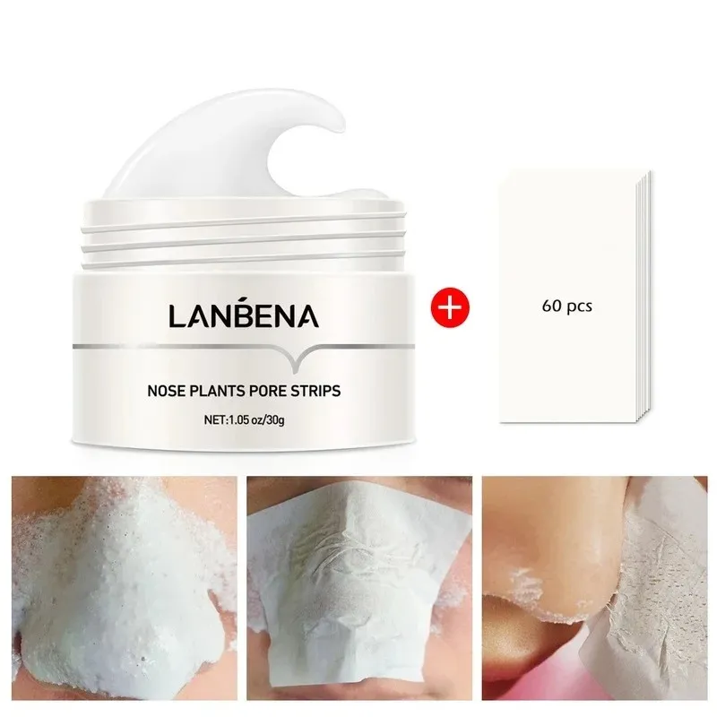 Blackheads Remover Face Blackheads Peeling Off Cream Cleansing Pore Strips Stickers Face Acne Treat Facial Mask Face Care