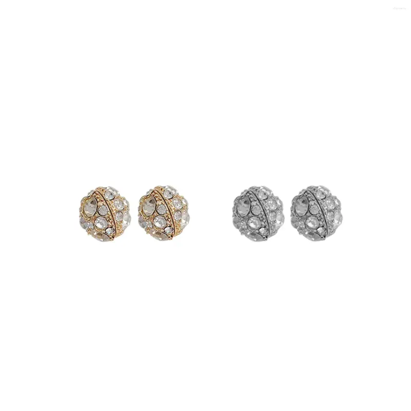 Stud Earrings 2x Magnetic Tiny Acupuncture Point Ear For Party Birthday Girl