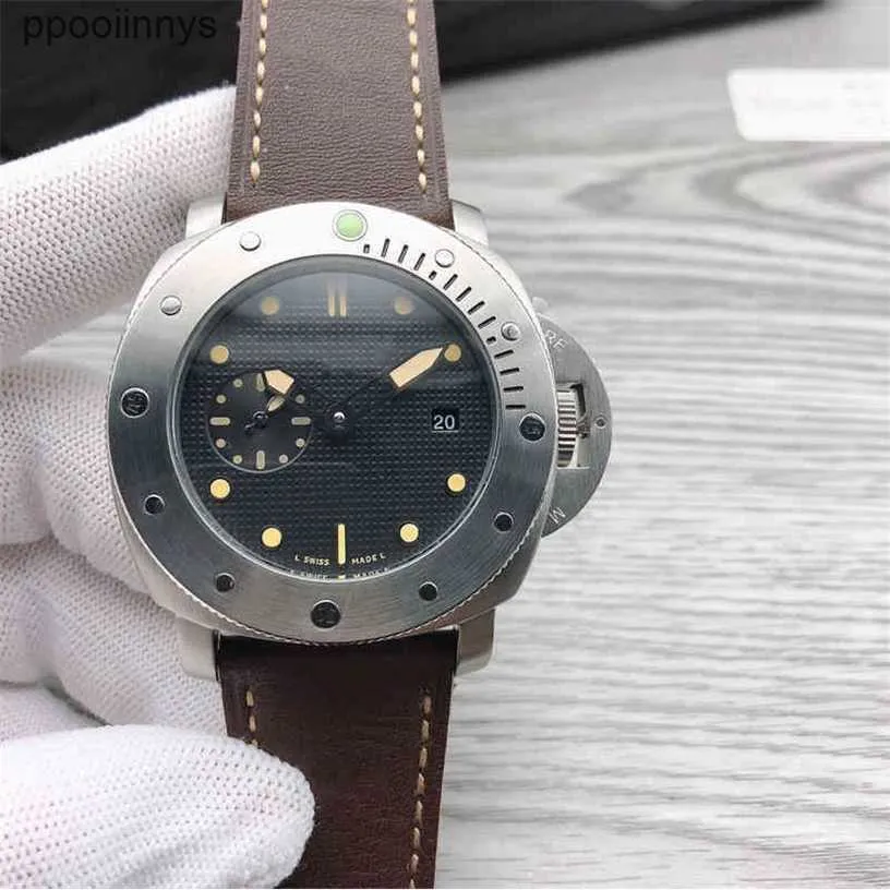Paneraiss Men's Wrist Watches Automatisk Swiss Watch Fashion Luminous Waterproof Arvurs Rostfritt stål Automatisk högkvalitativ WN-AE70