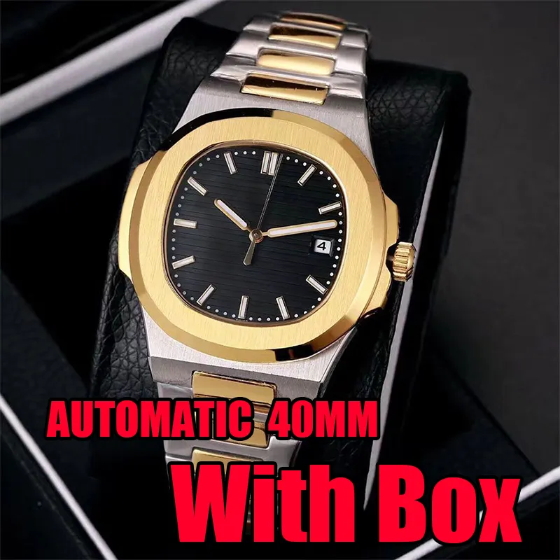 Montre pour hommes hommes haut de gamme montres de créateurs de haute qualité mouvement mécanique automatique avec boîte saphir en acier inoxydable lumineux étanche montres d'affaires hommes