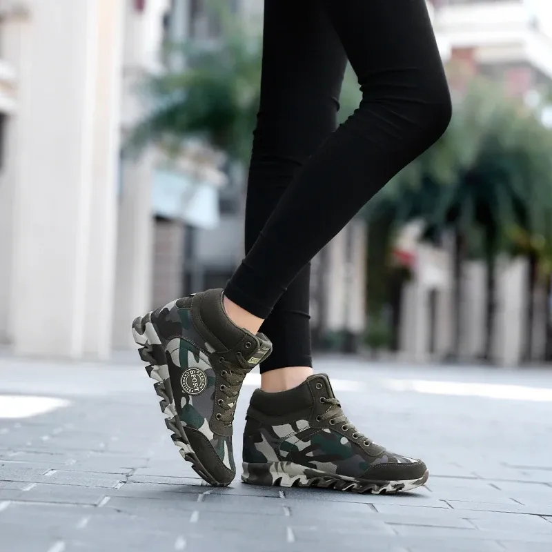 Plus Size 35-42 Fashion Women Camouflage Sneakers Hide Heel Canvas Casual Shoes Woman Platform Sneaker Women Wedge Shoes XZ122 (13)