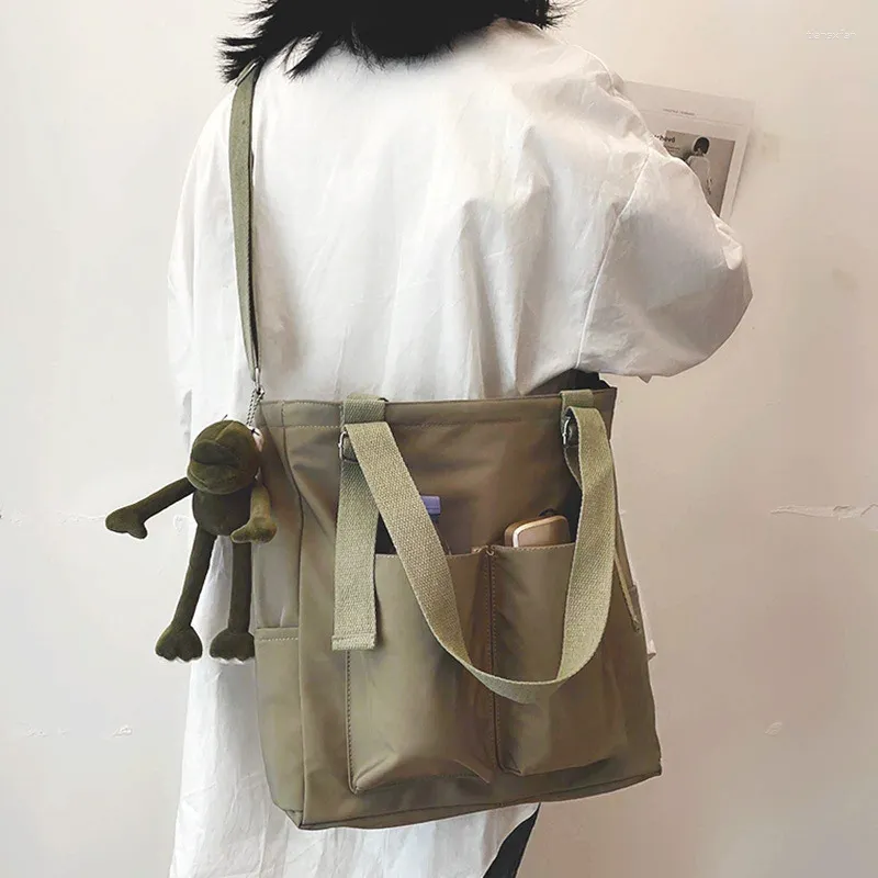 Umhängetaschen Weibliche Tasche Shopper Einfache Mode Zipper Handtaschen Wasserdichte Große Kapazität Tote 2024 frauen Marke Umhängetasche