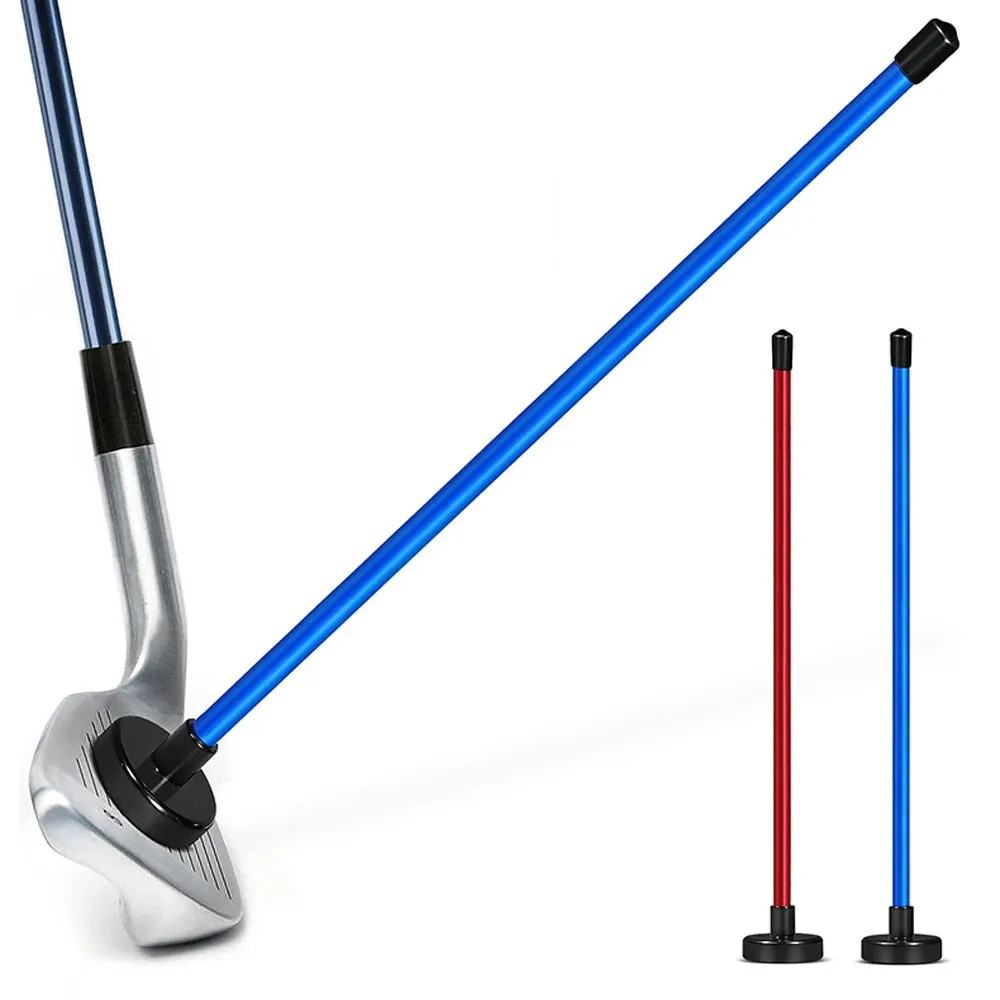 Ayuda a las varillas de alineación de golf: la varilla magnética de alineación de palos demuestra el objetivo correcto del swing de golf, herramienta de ángulo de mentira con imán de ayuda para entrenamiento de golf