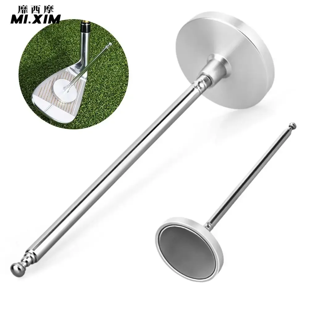 AIDS Justerbar golfmagnet Lie Angle Tools Swing Club Direction Indicator Golf Auxiliary Correction Rod Training Aid Swing Trainers