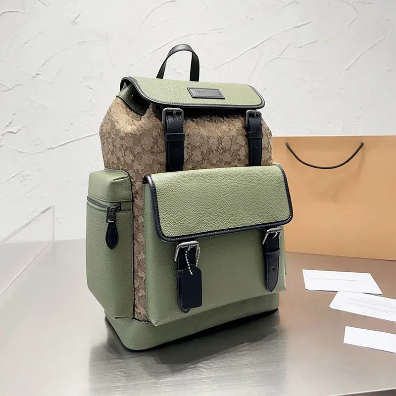 Luxury Designer Leather Backpack Stylish Versatile for Men and Women