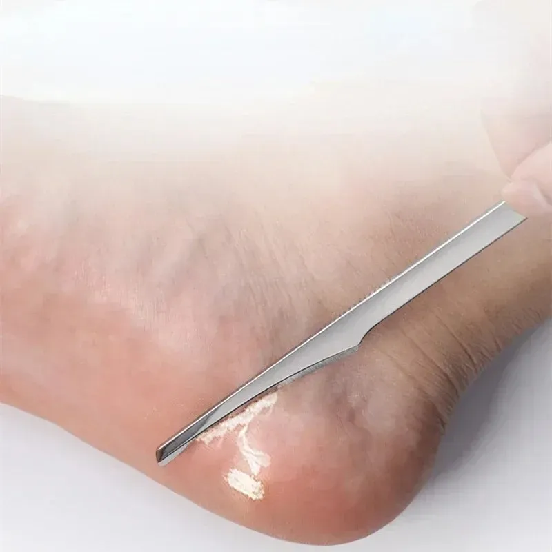 1PCS Manicure Narzędzia Pedicure Toe paznokcie golarka stopy Pedicure Kit nóż stopa kalus plik rasp plik martwy skóra do usuwania stóp narzędzia