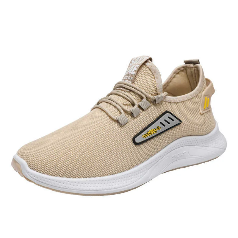 HBP Vendita calda senza marchio a prezzi bassi Scarpe da uomo arancioni Sport casual con assorbimento del sudore