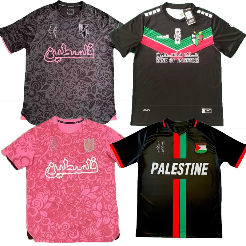 2023 2024 2025 CD Palestino Soccer Jerseys Chile Carrasco Cornejo Salas Davila Farias Home Away 3rd 22 23 24 25 Palestine Football Shirt