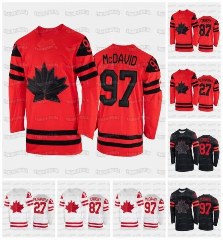 PERSONALIZZATO Eric Staal Team Canada 2022 Maglia da hockey invernale Daniel Carr Adam Cracknell David Desharnais Landon Ferraro Josh HoSang Co4334289