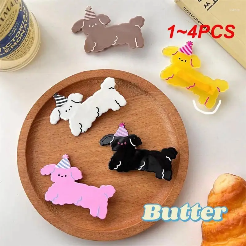 Hair Accessories 1-4PCS Puppy Clip Simple And Stylish Fashionable Headgear Side Hold Firmly Lovely