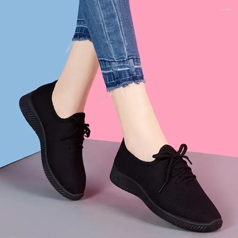 أحذية غير رسمية comemore tenis feminin women sneakers السيدات الرياضة المدربين الأسود حذاء حذاء امرأة