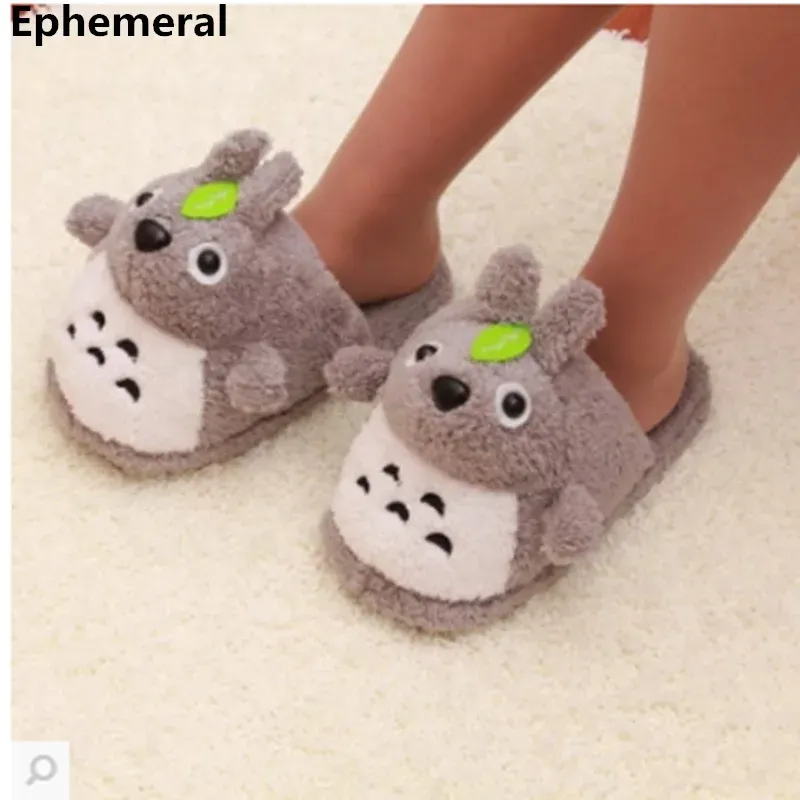 Loafers Chinese Cotton Shoes Promotions 2018 Cute Home Fur Slippers Flats For Winter Warm Slides Lady Rabbit Hairs Big Size 43 42 Grey