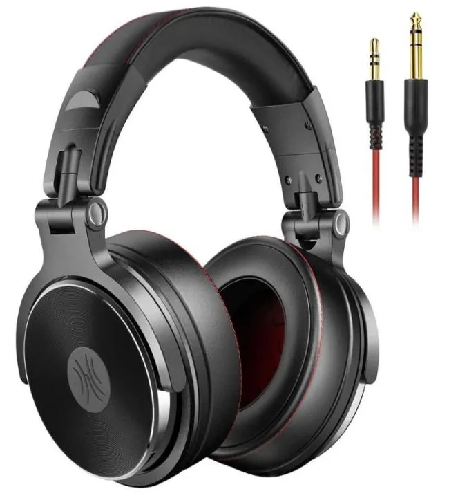 Oneodio Wired Headset Professional Studio Pro DJヘッドフォン付きMICデュアルデューティケーブルHIFIモニター音楽ヘッドセットPC6110321