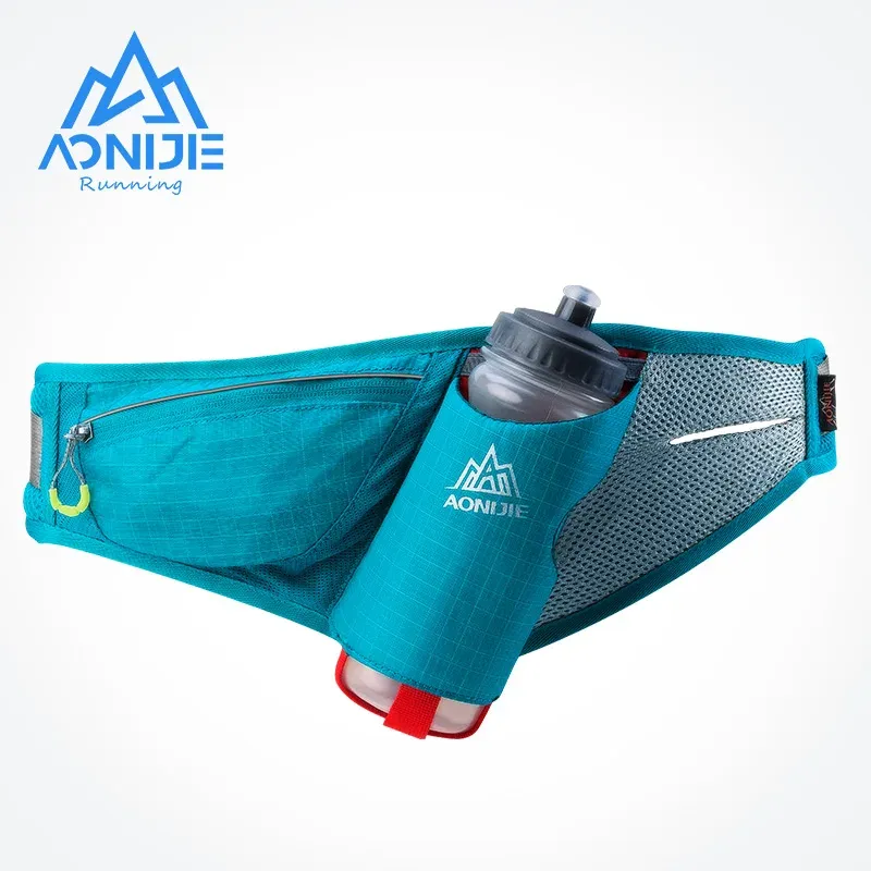 Sacos Aonijie Maratona Jogging Ciclismo Correndo Hidratação Cinto Cintura Bolsa Bolsa Fanny Pack Phone Holder para 600ml Garrafa de Água E849